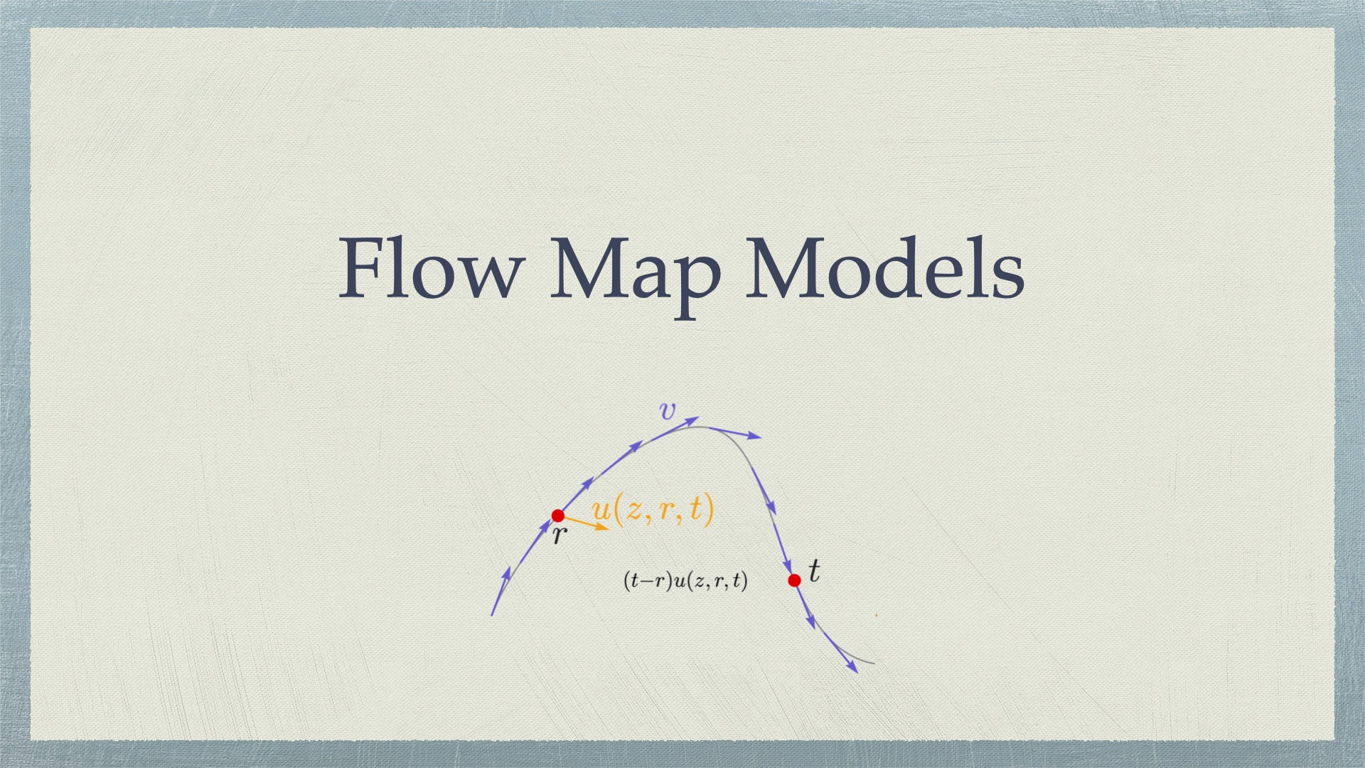 Flow Map Models